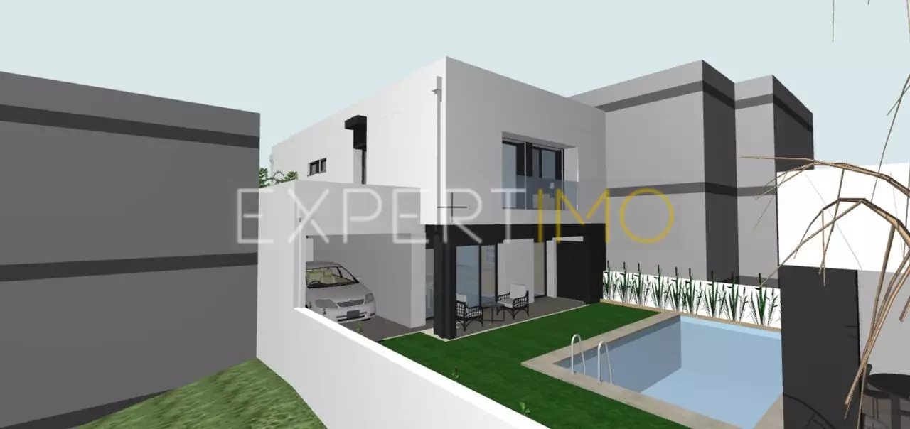 (8)Moradia com 4 quartos e piscina, arquitectura com modernas a 5 minutos do centro da cidade de Pombal