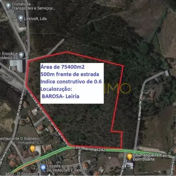 Terreno em Leiria com 75400 m2 para construção - 1